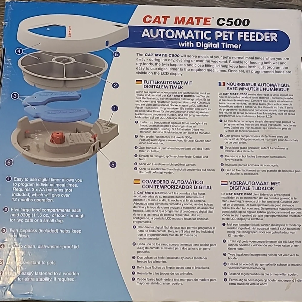 Cat Mate C500,automatic feeder
